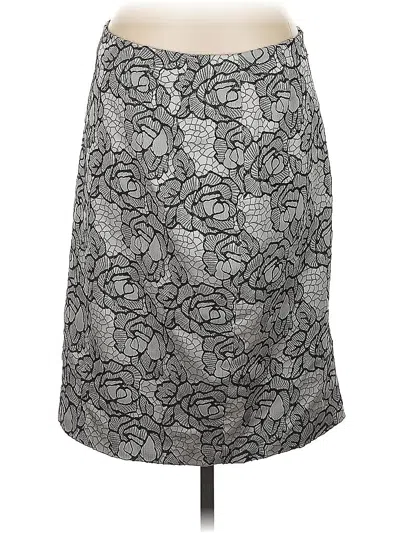 Pre-owned Kasper Formal Skirt In Black