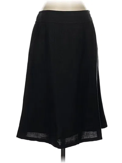 Pre-owned Kasper Formal Skirt In Black