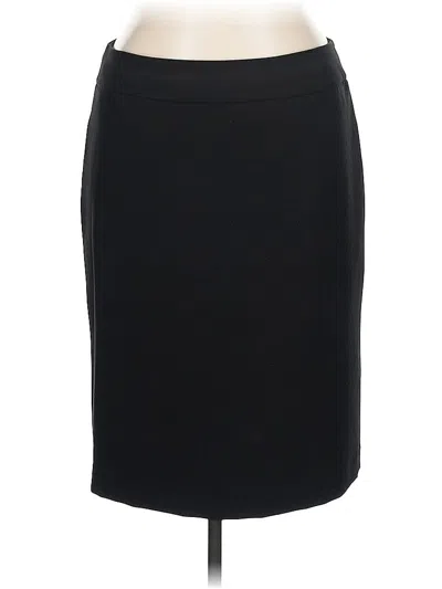 Pre-owned Kasper Formal Skirt In Black