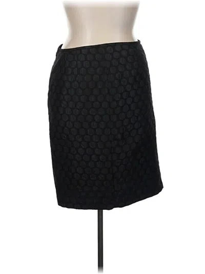 Pre-owned Kasper Formal Skirt In Black