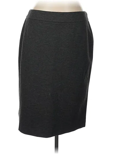 Pre-owned Kasper Formal Skirt In Black