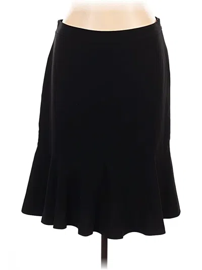 Pre-owned Kasper Formal Skirt In Black