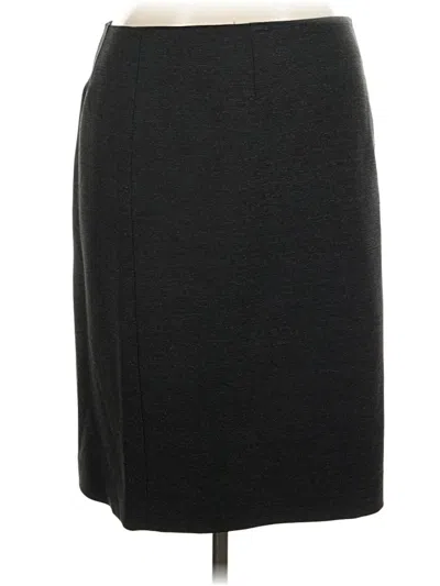 Pre-owned Kasper Formal Skirt In Black