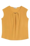 Kasper Hardware Top In Burgundy