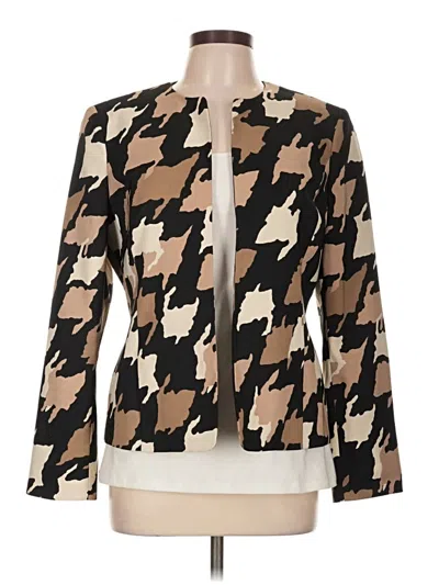 Pre-owned Kasper Jacket In Brown