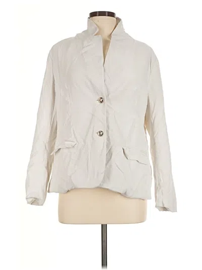 Pre-owned Kasper Jacket In Ivory