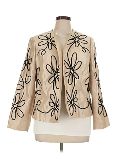 Pre-owned Kasper Jacket In Ivory