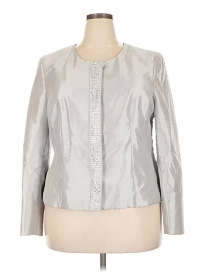 Pre-owned Kasper Jacket In Silver