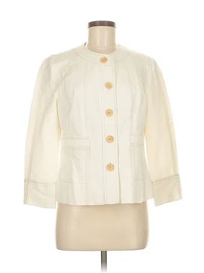 Pre-owned Kasper Jacket In White