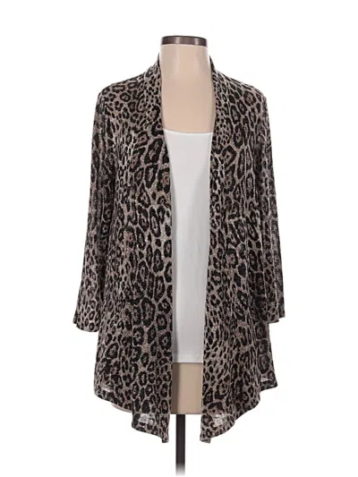 Pre-owned Kasper Kimono In Brown