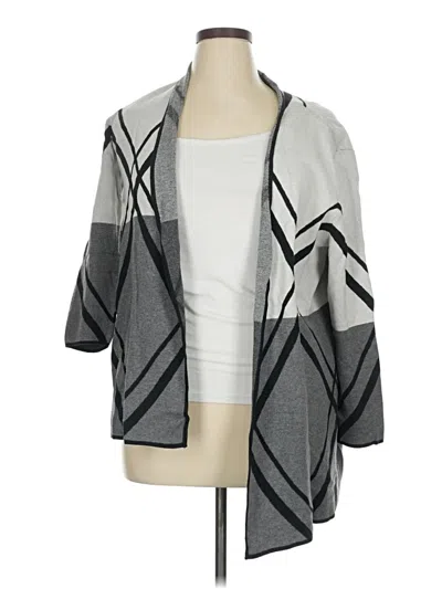 Pre-owned Kasper Kimono In Gray