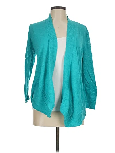 Pre-owned Kasper Kimono In Teal