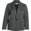 Kasper One-button Blazer In Gray