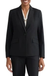 Kasper One-button Jacket In Multi