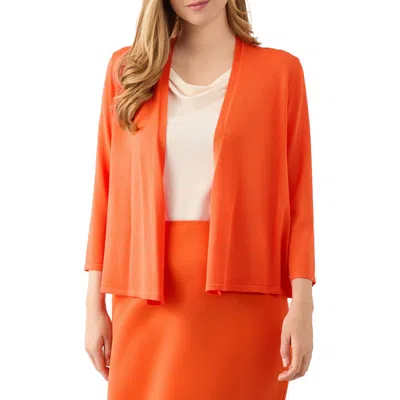 Kasper Open Front Cardigan