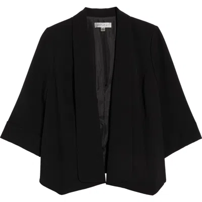 Kasper Open Front Cardigan Jacket