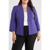 Kasper Open Front Stretch Crepe Blazer