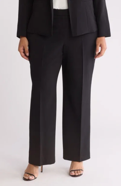 Kasper Pleated Pants In Black