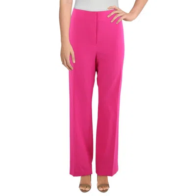 Kasper Plus Womens Solid Polyester Dress Pants