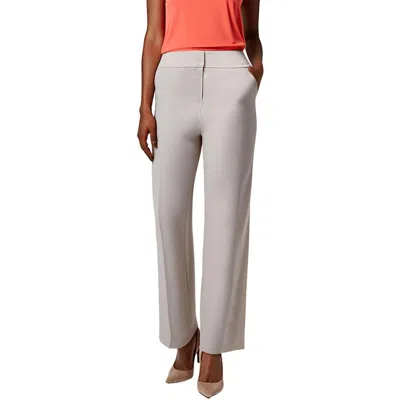 Kasper Plus Womens Stretch Crepe Straight Leg Pants