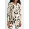 Kasper Print One-button Jacket In Multi