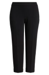 Kasper Plus Size Blazer Printed Cowl Neck Top Modern Dress Pants In Black