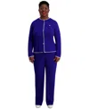 Kasper Round-neck Long-sleeve Button Front Cardigan, Regular & Plus