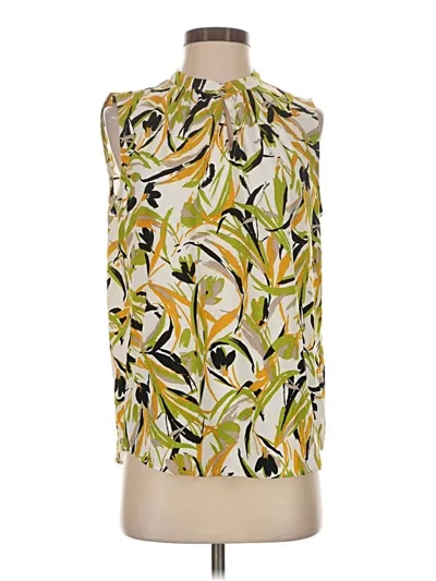 Kasper Sleeveless Blouse In Green