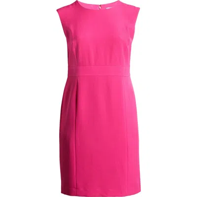 KASPER KASPER CAP SLEEVE SHEATH DRESS