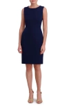 Kasper Sleeveless Stretch Sheath Dress