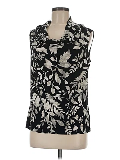 Pre-owned Kasper Sleeveless T-shirt In Black