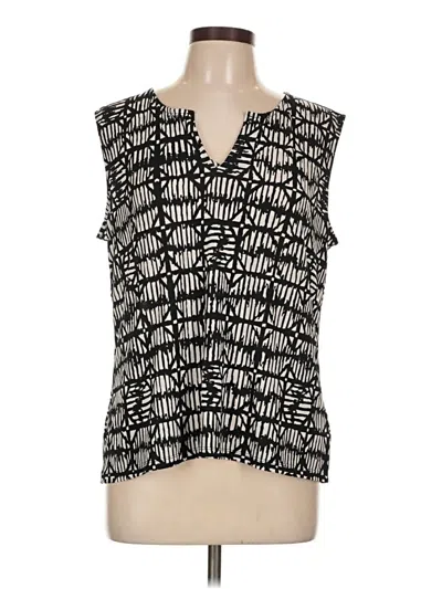 Pre-owned Kasper Sleeveless T-shirt In Black
