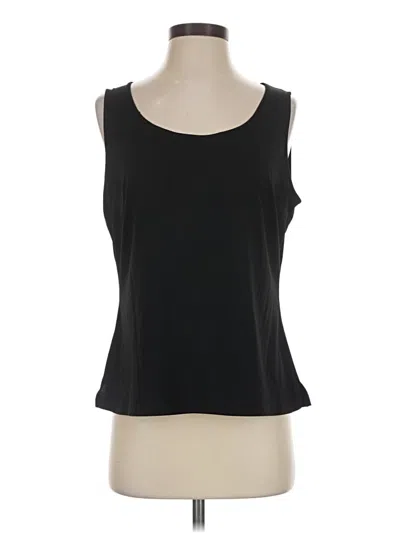 Pre-owned Kasper Sleeveless T-shirt In Black