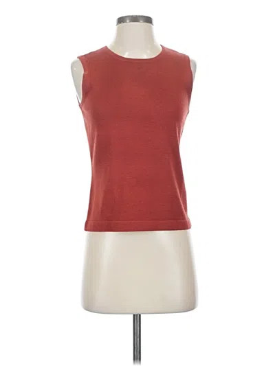 Pre-owned Kasper Sleeveless T-shirt In Red