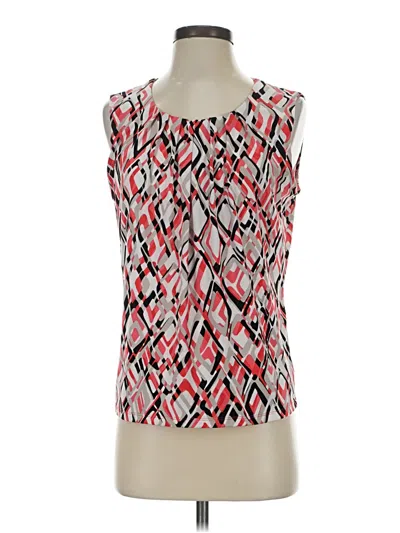 Pre-owned Kasper Sleeveless T-shirt In Red
