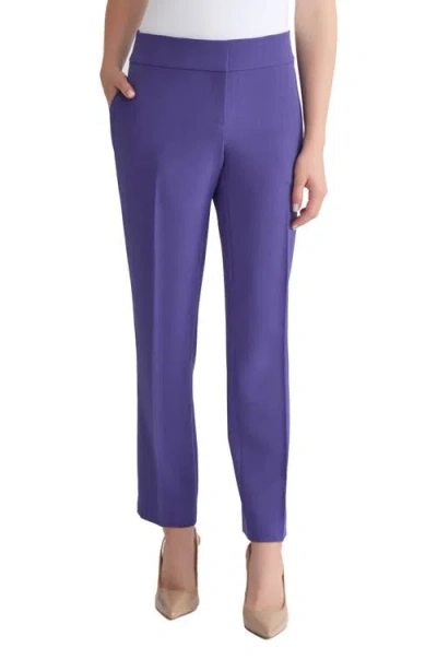 Kasper Slim Pants In Purple