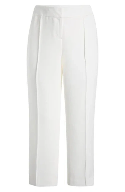 Kasper Slim Stretch Pants In Vanilla Ice