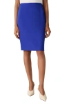 Kasper Stretch Pencil Skirt In Royal Signature