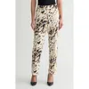 Kasper The Lily Printed Pants In Multi