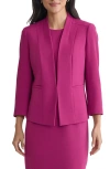 Kasper Open Front Stretch Crepe Blazer