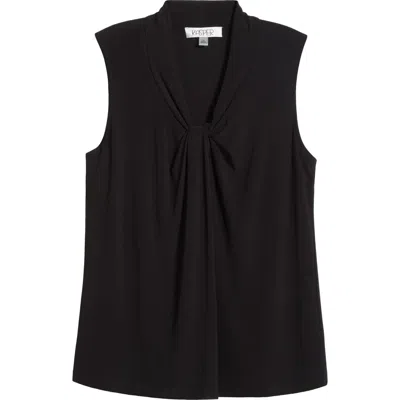 KASPER KASPER TWIST NECK SLEEVELESS TOP