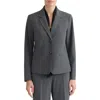 Kasper Two-button Blazer In Gray