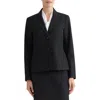 Kasper Two-button Blazer In Black