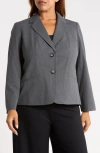 Kasper Two-button Jacket In Gray