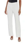 Kasper Vanilla Ice Straight Leg Pants In White