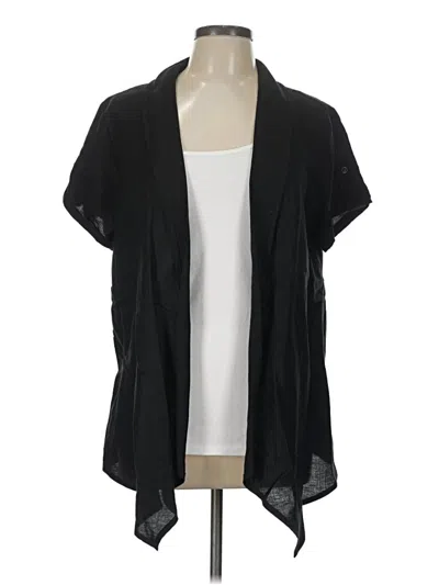 Pre-owned Kasper Vest In Black