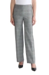 Kasper Wide Leg Pants In Gray