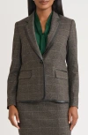 Kasper Windowpane Plaid Jacket In Multi