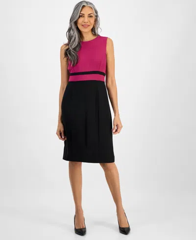 Kasper Women's Colorblocked Sheath Dress In Multi
