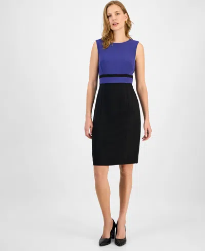 Kasper Women's Colorblocked Sheath Dress In Multi